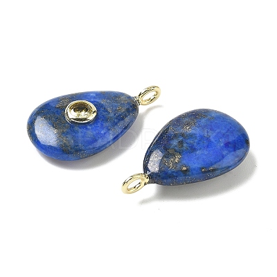 Dyed Natural Lapis Lazuli Pendants G-H318-04G-04-1