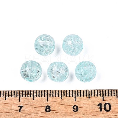 Transparent Crackle Acrylic Beads MACR-S373-66-N07-1