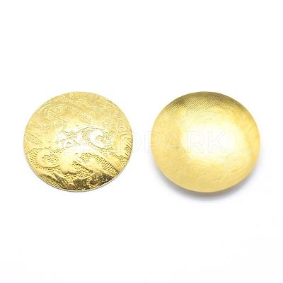 Brass Cabochons KK-A143-43C-RS-1