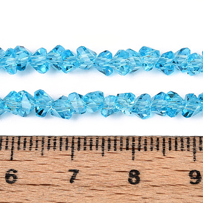 Transparent Glass Beads Strands GLAA-N018-4mm-03-1