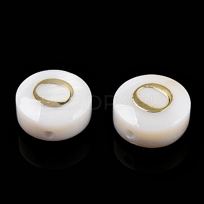 Natural Freshwater Shell Beads SHEL-N036-01O-1