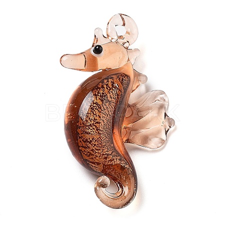 Handmade Lampwork Pendants LAMP-A004-02D-1
