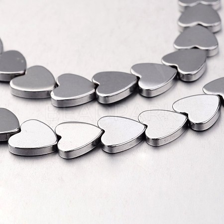 Electroplate Non-magnetic Synthetic Hematite Bead Strands G-F300-23E-01-1