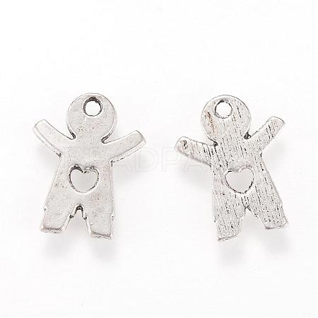 Tibetan Style Alloy Pendants TIBEP-Q063-144AS-RS-1
