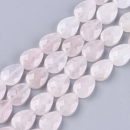 Natural Rose Quartz Beads Strands X-G-S354-02-1