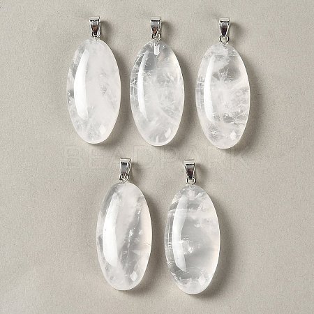 Natural Quartz Crystal Pendants GG-CBACB71-01P-20-1