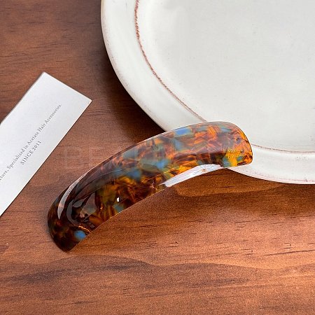 Cellulose Acetate Hair Barrette PW-WGA230D-02-1