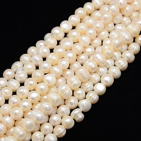 Natural Cultured Freshwater Pearl Beads Strands PEAR-L001-F-14-01-X-1