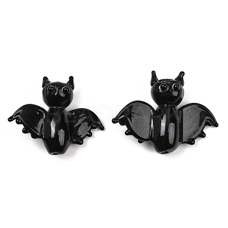 Halloween Handmade Lampwork Beads LAMP-Z016-01F-1