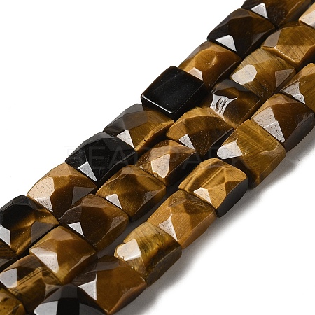 Natural Tiger Eye Beads Strands G-C109-A07-02-1