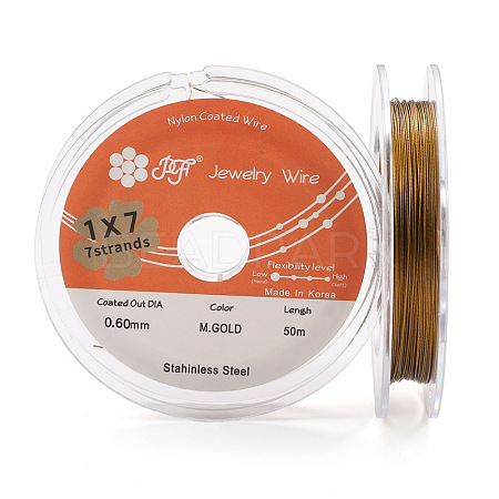 50M Soft Stainless Steel Wire TWIR-N006-01D-G-1
