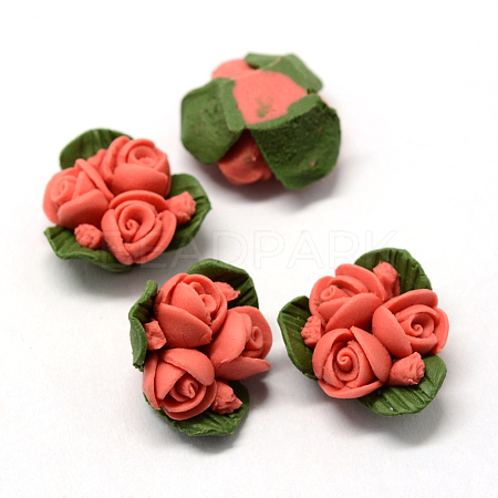 Handmade Porcelain Cabochons PORC-S1003-22H-1