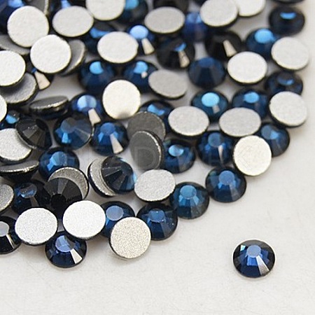 Faceted Glass Flat Back Rhinestone for Garment X-RGLA-C002-SS12-207-1