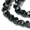 Natural Black Onyx Beads Strands G-K066-13-6mm-3