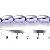 Electroplated Synthetic Magnetic Hematite Beads Strands G-C248-I01-8x12mm-5