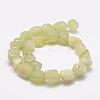 Natural Xiuyan Jade Bead Strands G-K153-D05-2