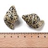 Natural Dalmatian Jasper Carved Figurines DJEW-L023-H13-3