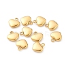304 Stainless Steel Pendants STAS-Z009-19G-2