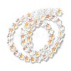 Transparent Glass Beads Strand X1-GLAA-F112-02I-3