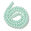 Eco-Friendly Dyed Glass Pearl Beads Strands HY-A008-6mm-RB043-4