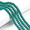 Handmade Polymer Clay Beads Strands X-CLAY-N008-053-05-5