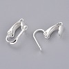 Brass Clip-on Earring Findings KK-Z007-30S-2