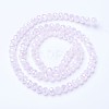 Electroplate Glass Beads Strands EGLA-A034-J6mm-B04-2