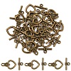 20Pcs Tibetan Style Toggle Clasps TIBE-YW0002-02-1