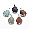 Natural & Synthetic Mixed Stone Pendants G-L520-D-1