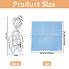 2Pcs 925 Sterling Silver Ice Pick Pinch Bails STER-DC0001-95-2