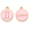 Alloy Enamel Pendants ENAM-S124-01A-09I-1