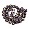 Handmade Bumpy Lampwork Beads LAMP-Q039-15E-2