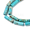 Dyed Natural Imperial Jasper Beads Strands G-H087-H01-01A-4