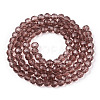 Glass Beads Strands EGLA-J042-4mm-06-2