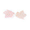 Baking Paint Transparent Glass Pendants DGLA-N014-11B-03-2