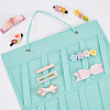 Soft Felt Large Capacity Hair Clips Storage Hangers AJEW-WH0332-92A-5
