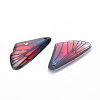 Transparent Resin Pendants X-RESI-Q216-001B-2