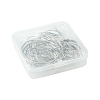 32Pcs 4 Styles Iron Huggie Hoop Earring Findings IFIN-FS0001-49B-6