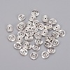 Tibetan Style Wavy Spacer Beads TIBEP-A11067-AS-FF-1