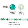 Electroplate Glass Beads Strands EGLA-YW0002-A05-4