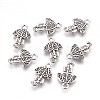 Tibetan Style Alloy Pendants X-TIBEP-R155-AS-LF-1
