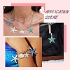 30Pcs 5 Styles Opaque Resin Pendants RESI-CJ0004-91-7