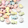 Fish Craft Style Acrylic Beads SACR-R886-08-1