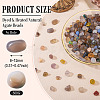 250G Dyed & Heated Natural Agate Beads G-TA0002-73F-3