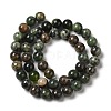 Natural Chrysoprase Beads Strands G-H298-A09-03-3