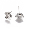 Tarnish Resistant 304 Stainless Steel Stud Earring Findings STAS-G225-16P-2