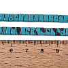Spray Painted Synthetic Non-magnetic Hematite Bead Strands G-T124-02B-1-4