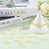 200Pcs Acrylic Bead Caps OACR-SC0001-83E-4