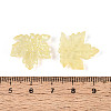 Baking Paint Transparent Glass Pendants DGLA-N014-11A-06-3
