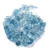 Natural Aquamarine Chip Beads Strands G-E271-96-7